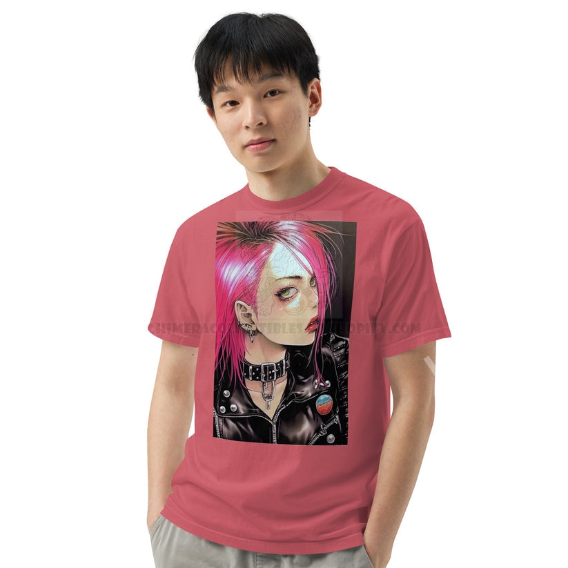 Punk Girl #2 Men’s garment-dyed heavyweight t-shirt