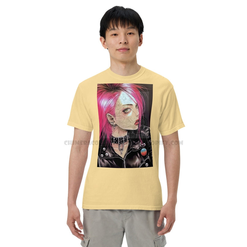 Punk Girl #2 Men’s garment-dyed heavyweight t-shirt