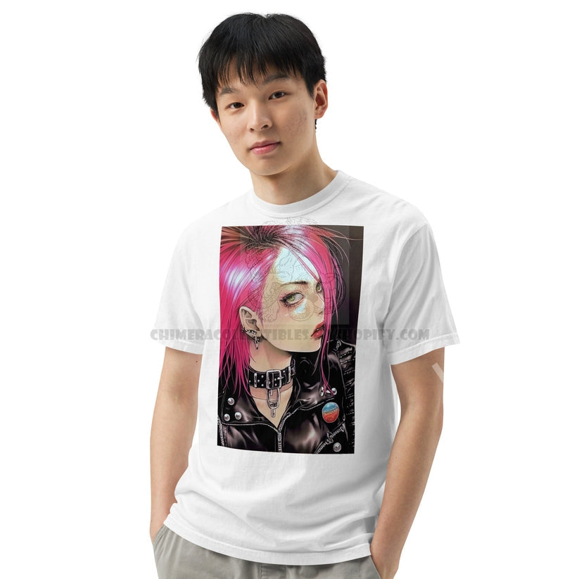 Punk Girl #2 Men’s garment-dyed heavyweight t-shirt