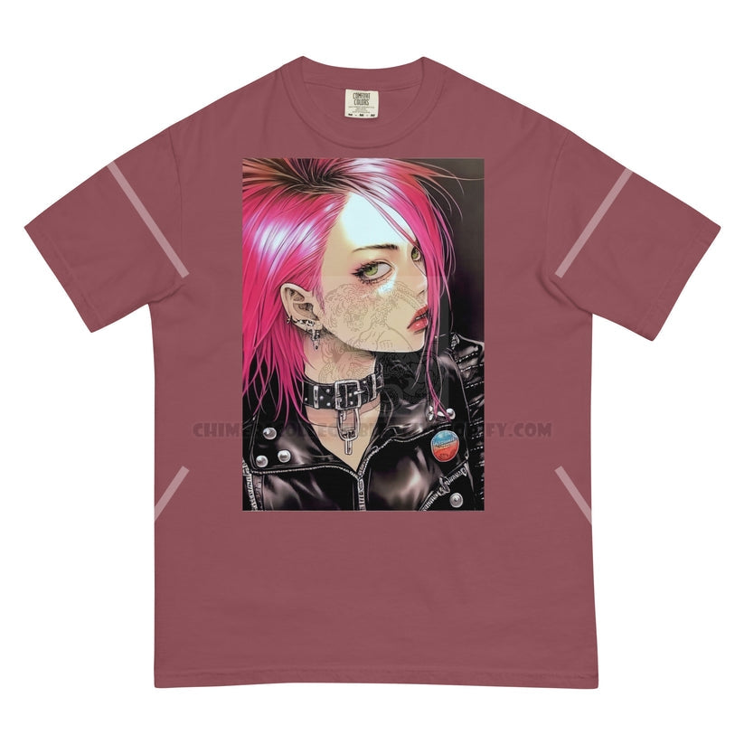 Punk Girl #2 Men’s garment-dyed heavyweight t-shirt