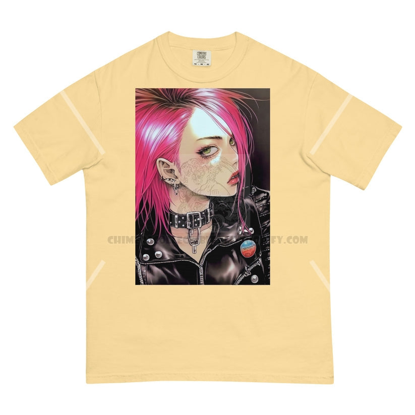 Punk Girl #2 Men’s garment-dyed heavyweight t-shirt