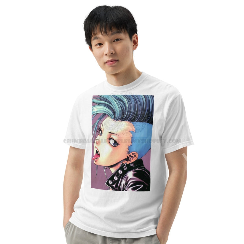 Punk Girl #3 Men’s garment-dyed heavyweight t-shirt