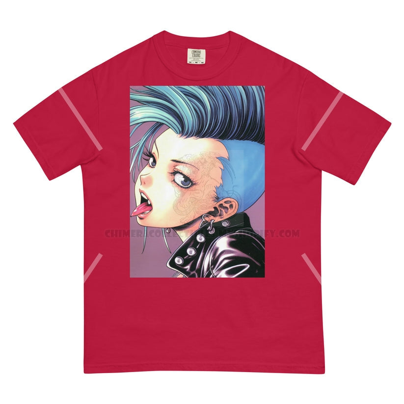 Punk Girl #3 Men’s garment-dyed heavyweight t-shirt