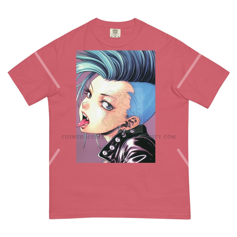 Punk Girl #3 Men’s garment-dyed heavyweight t-shirt