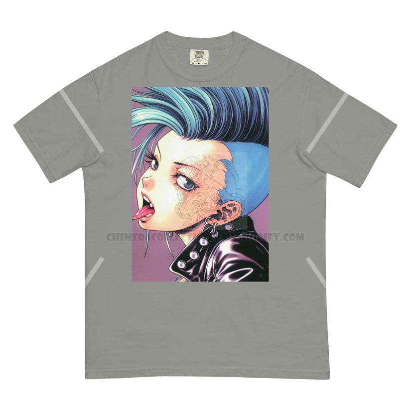 Punk Girl #3 Men’s garment-dyed heavyweight t-shirt