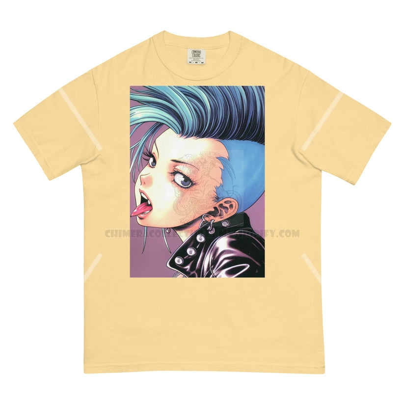 Punk Girl #3 Men’s garment-dyed heavyweight t-shirt