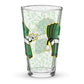 Handmade Lit and Rich Cash Smoke Shaker pint Beer glass