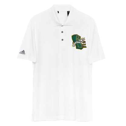 Lit and Rich Adidas x Chimera Collab performance polo shirt