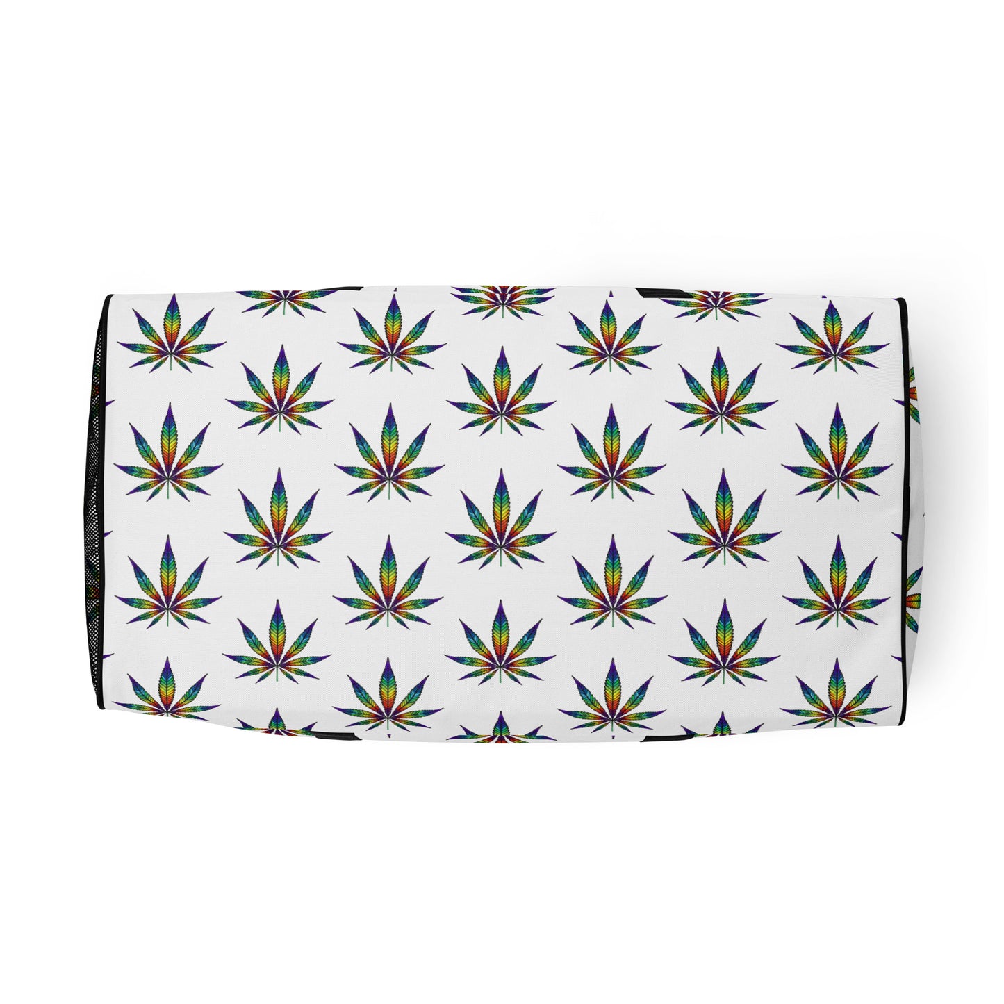 Rainbow Weed Leaf Duffle bag