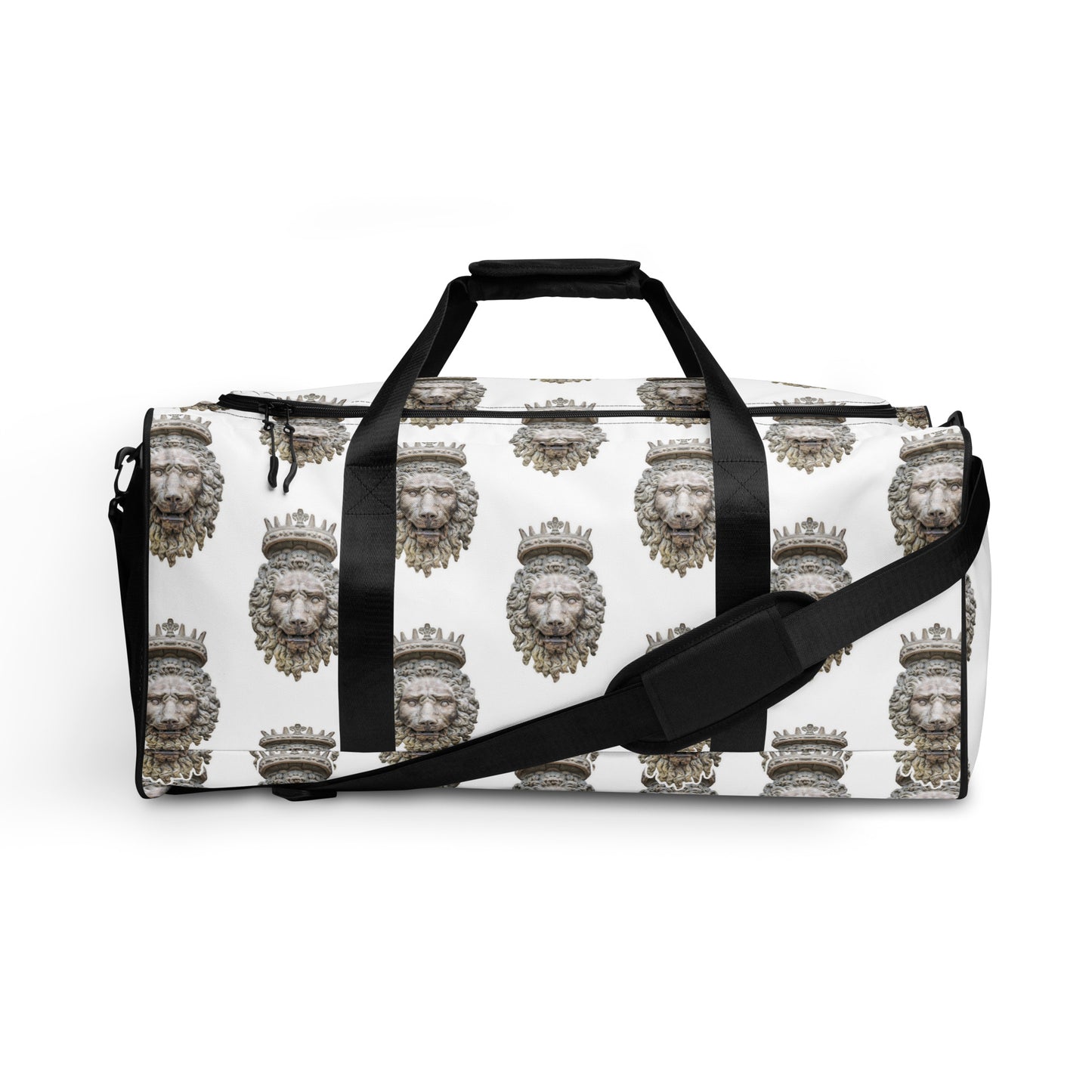 King Lion Sculpture Duffle bag