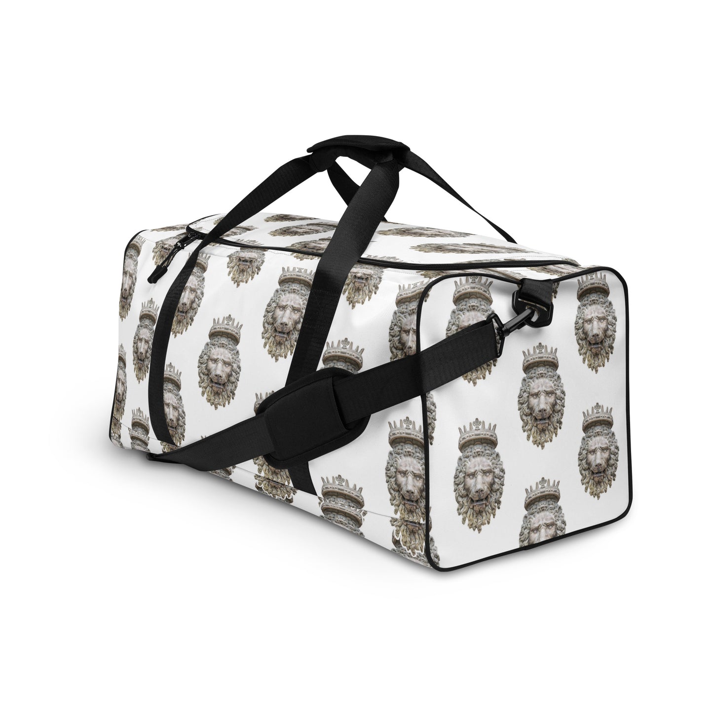 King Lion Sculpture Duffle bag