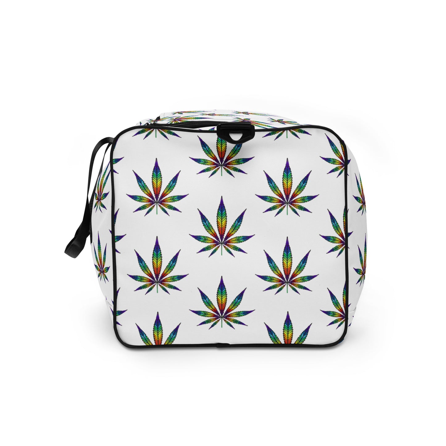 Rainbow Weed Leaf Duffle bag