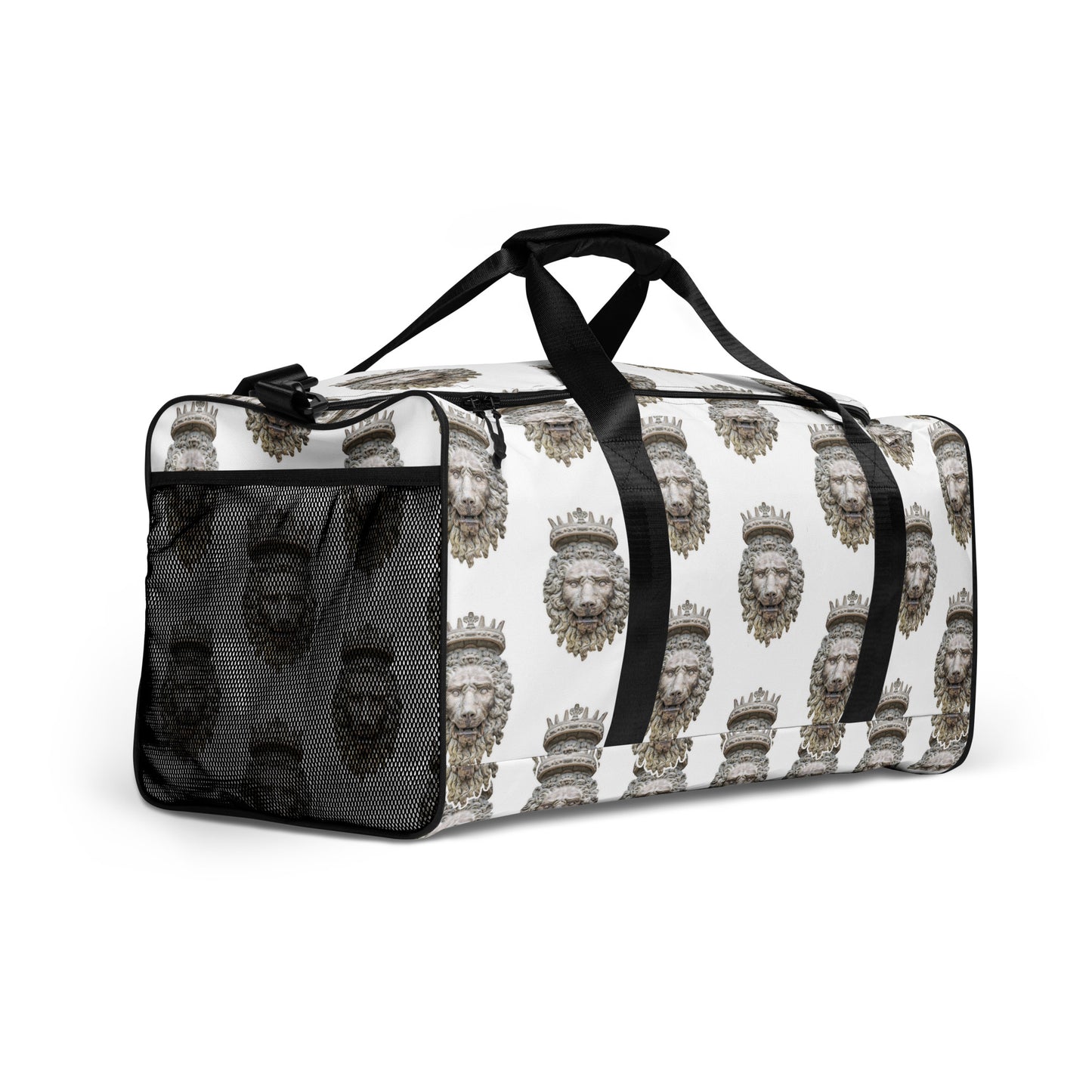 King Lion Sculpture Duffle bag