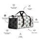 Rainbow Weed Leaf Duffle bag