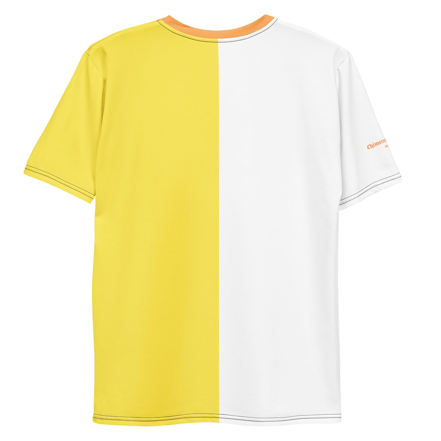 Sneaker Head Split Yellow Men's t-shirt