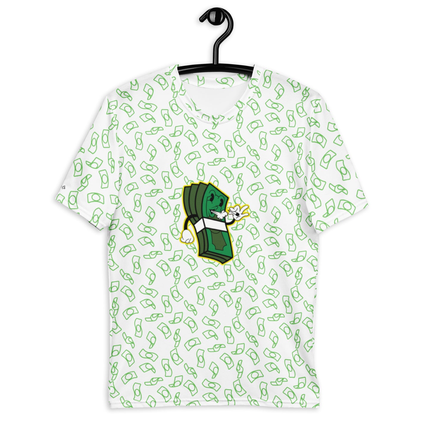 Rich and Lit Cash Smoke All Over Print Men's t-shirt