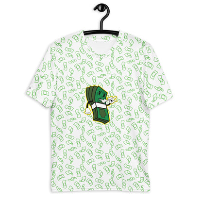 Rich and Lit Cash Smoke All Over Print Men's t-shirt