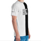 Sneaker Head Split White/Black Men's t-shirt