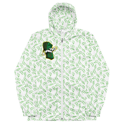 Lit and Rich Cash Smoke Men’s windbreaker Jacket