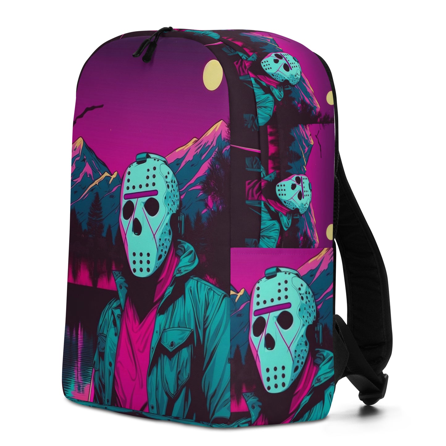 Jason Voorhees Vaporwave Killer Backpack