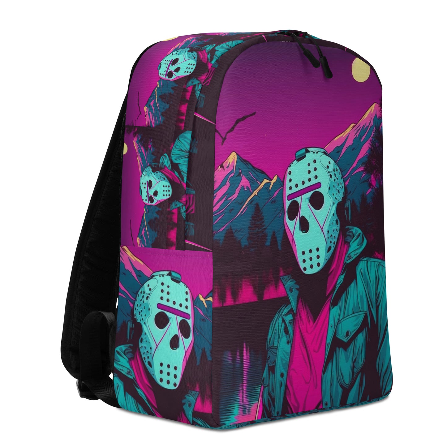 Jason Voorhees Vaporwave Killer Backpack