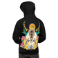 Black Bull Skull and Crystals Unisex Hoodie