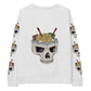 Ramen Noodle Skull Bowl Unisex long sleeve Polish Sweatshirt