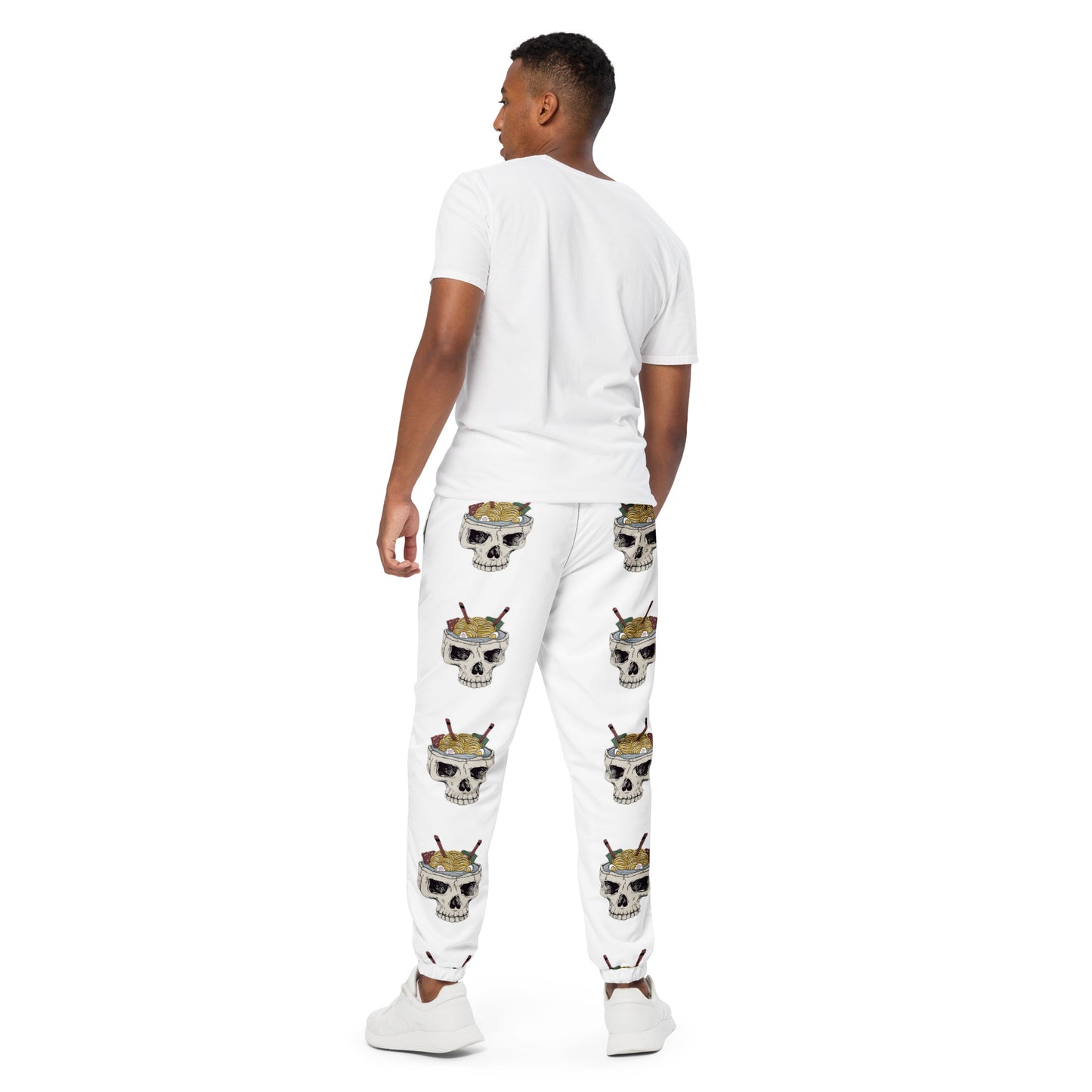 Ramen Noodle Skull Bowl Unisex joggers track pants