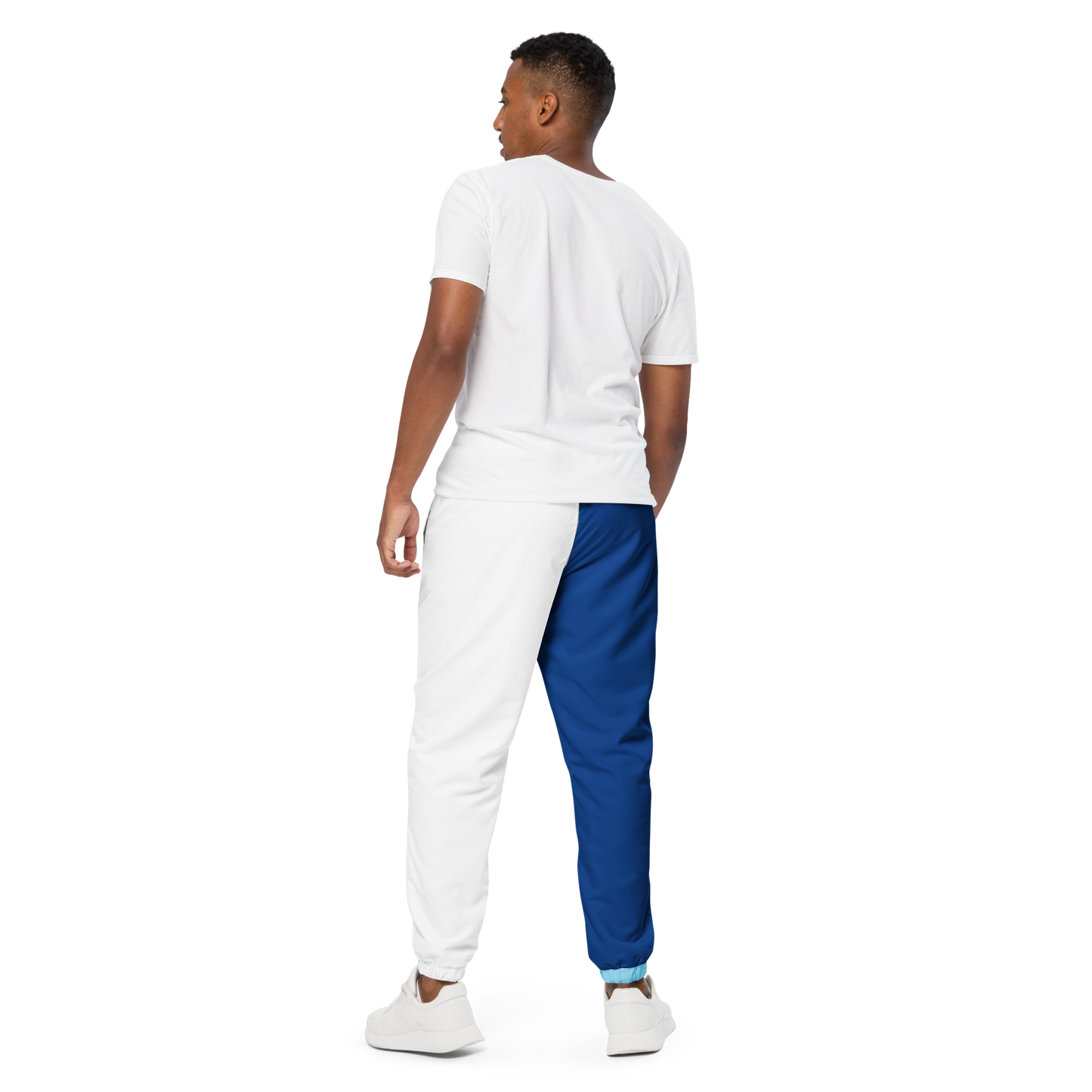 Sneaker Head Blue Split Unisex track pants