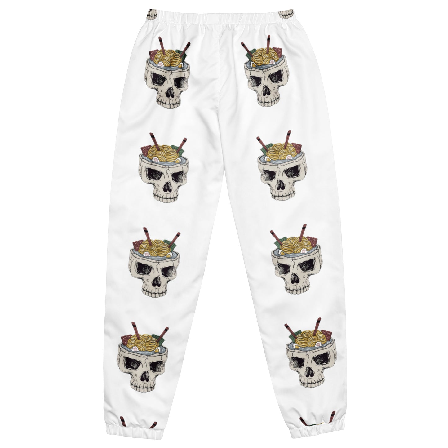 Ramen Noodle Skull Bowl Unisex joggers track pants