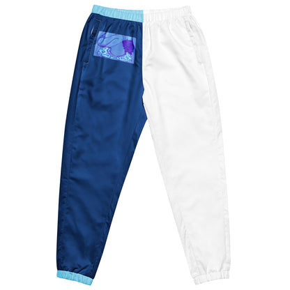 Sneaker Head Blue Split Unisex track pants