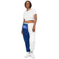 Sneaker Head Blue Split Unisex track pants