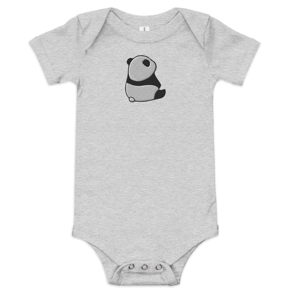 Panda Baby short sleeve one piece onesie