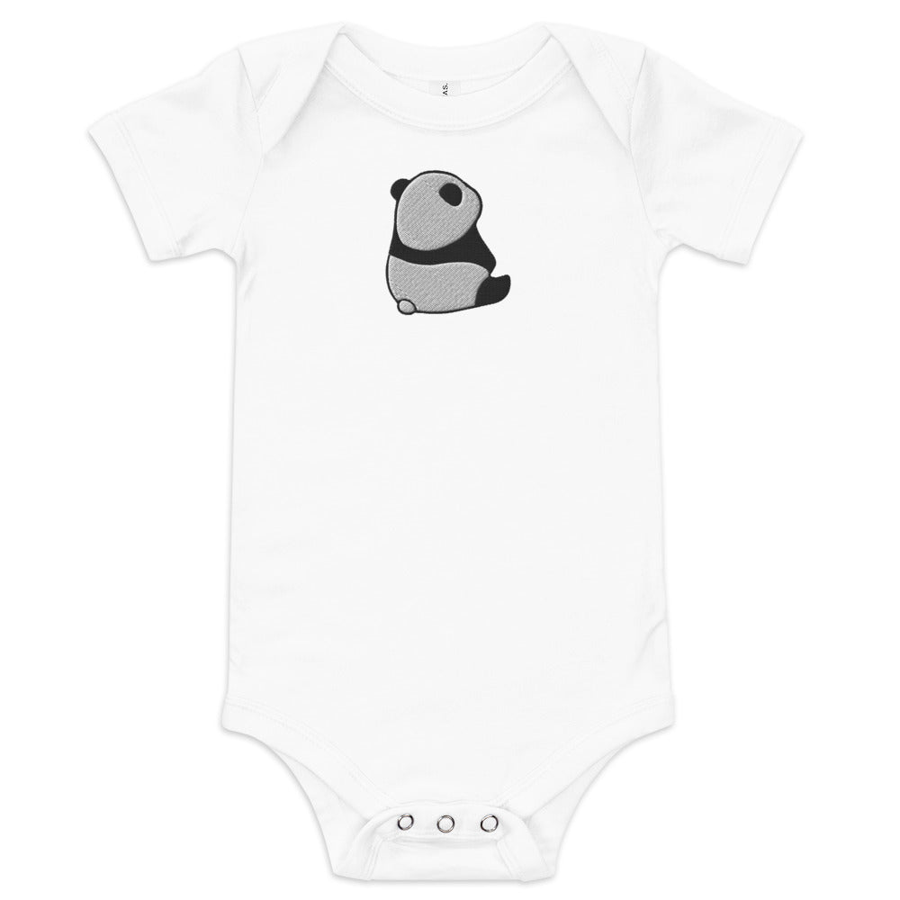 Panda Baby short sleeve one piece onesie