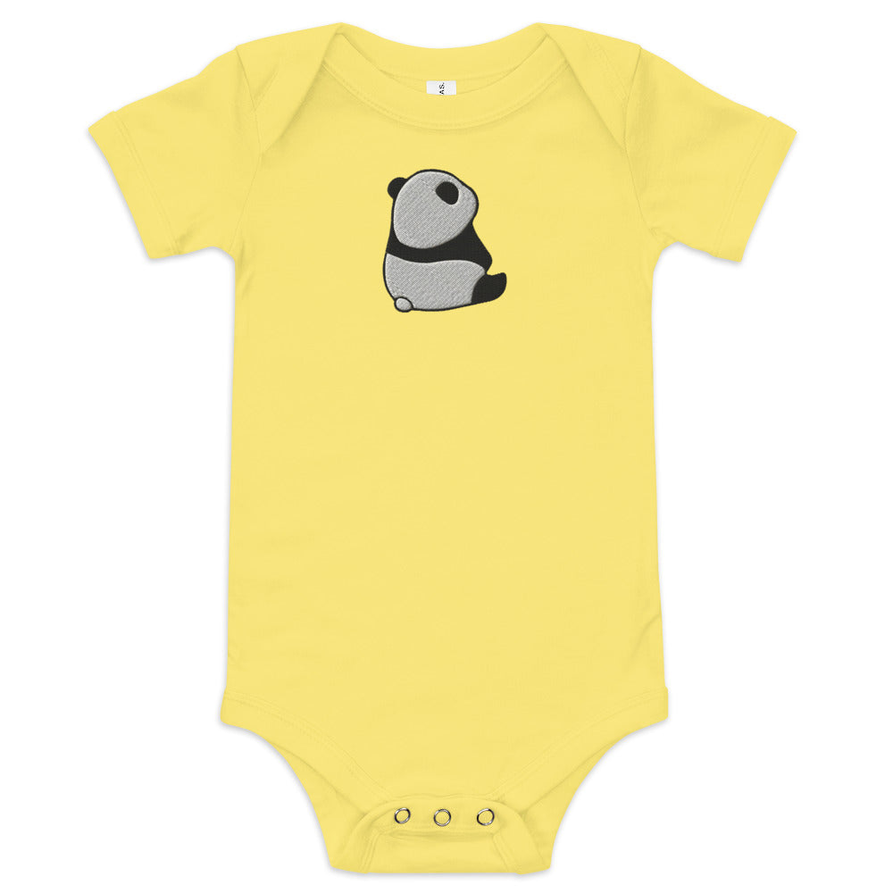 Panda Baby short sleeve one piece onesie