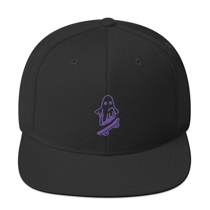 LIMITED EDITION Skateboarding Ghost Snapback Hat