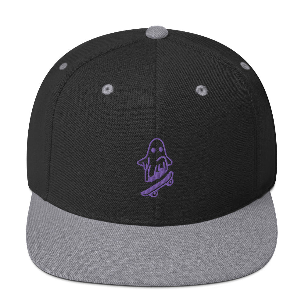 LIMITED EDITION Skateboarding Ghost Snapback Hat