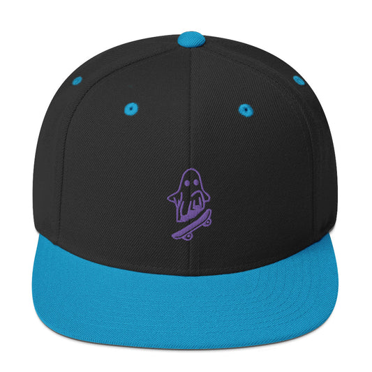 LIMITED EDITION Skateboarding Ghost Snapback Hat