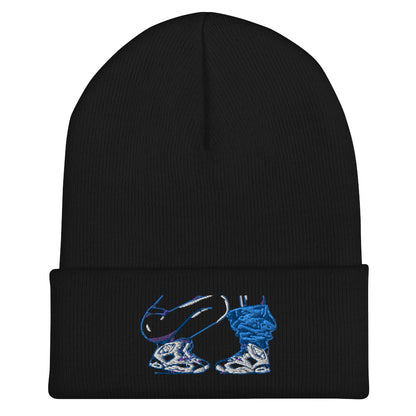 Sneaker Head Cuffed Beanie Hat