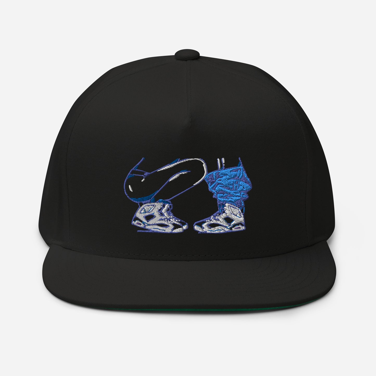 Sneaker Head Flat Bill Cap Hat Version 1