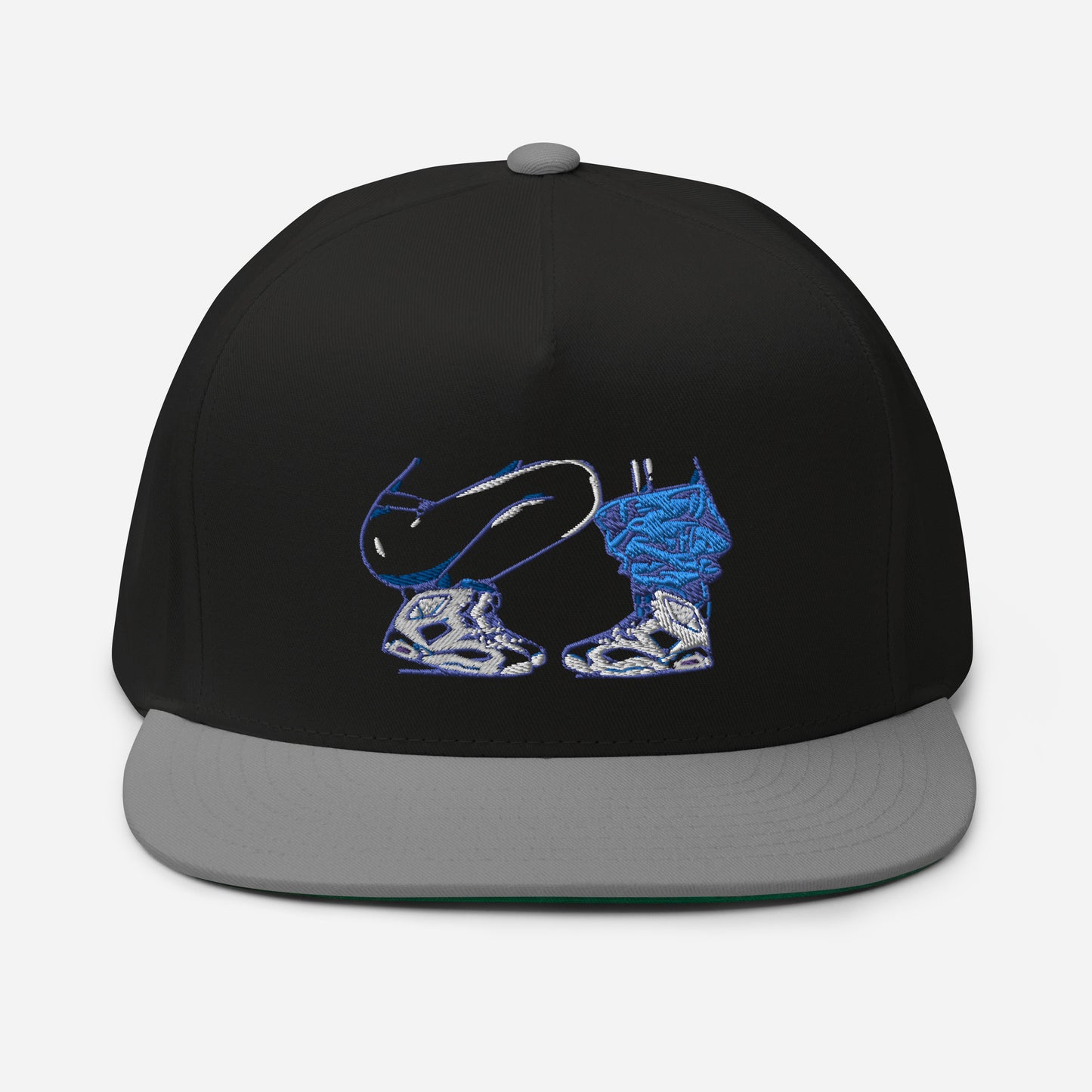 Sneaker Head Flat Bill Cap Hat Version 1