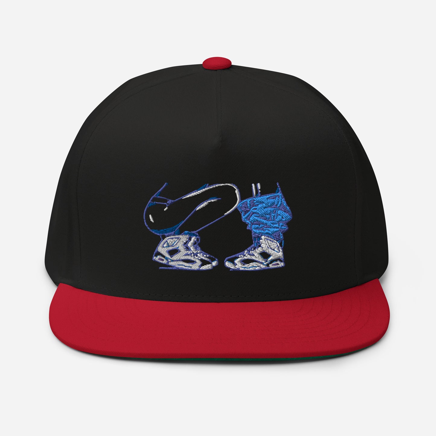 Sneaker Head Flat Bill Cap Hat Version 1