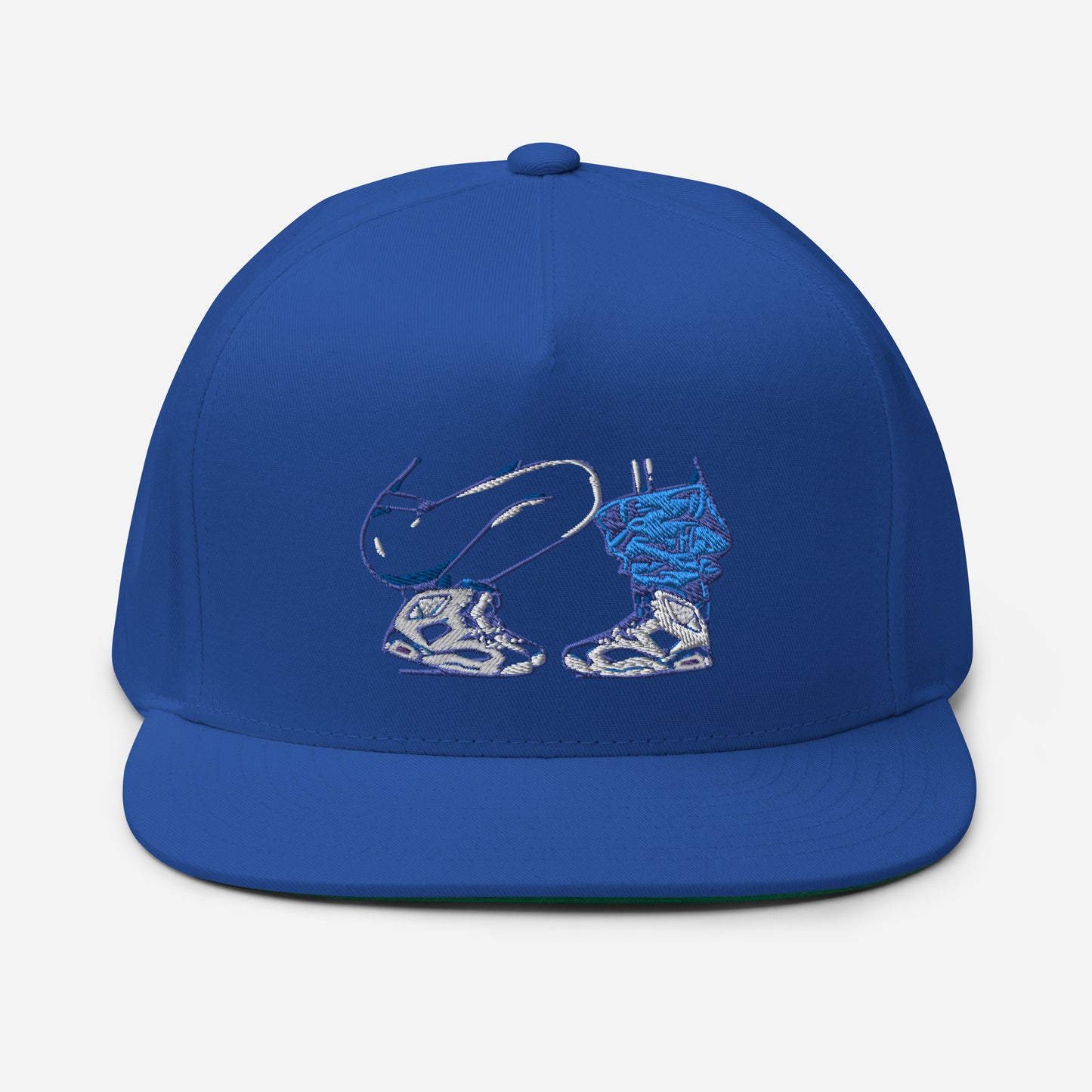 Sneaker Head Flat Bill Cap Hat Version 1