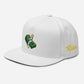 Lit and Rich Cash Smoke Flat Bill Cap Hat