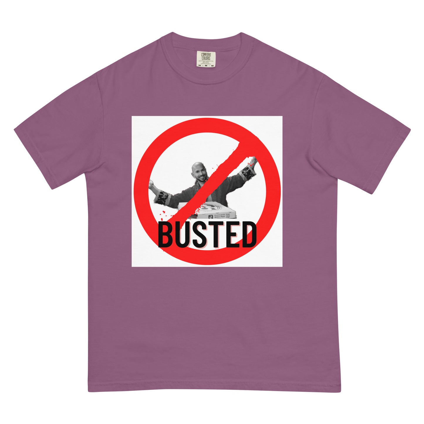 BUSTED Andrew Tate arrested heavyweight t-shirt