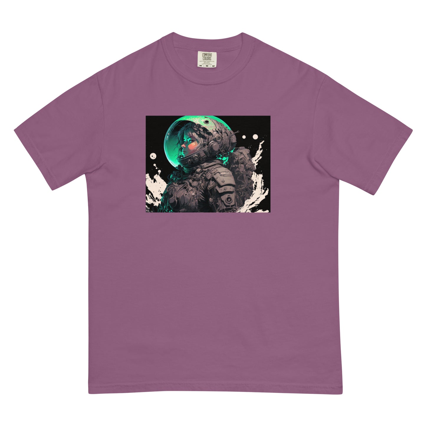 Astronaut Girl Men’s garment-dyed heavyweight t-shirt