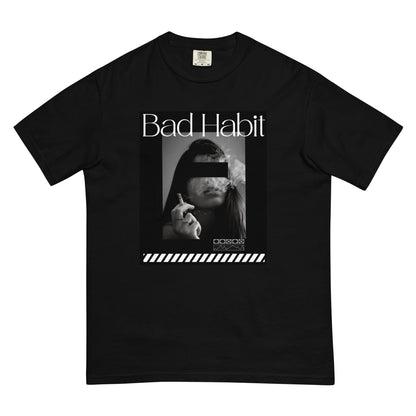 Bad Habit Sexy Smoking Woman heavyweight t-shirt