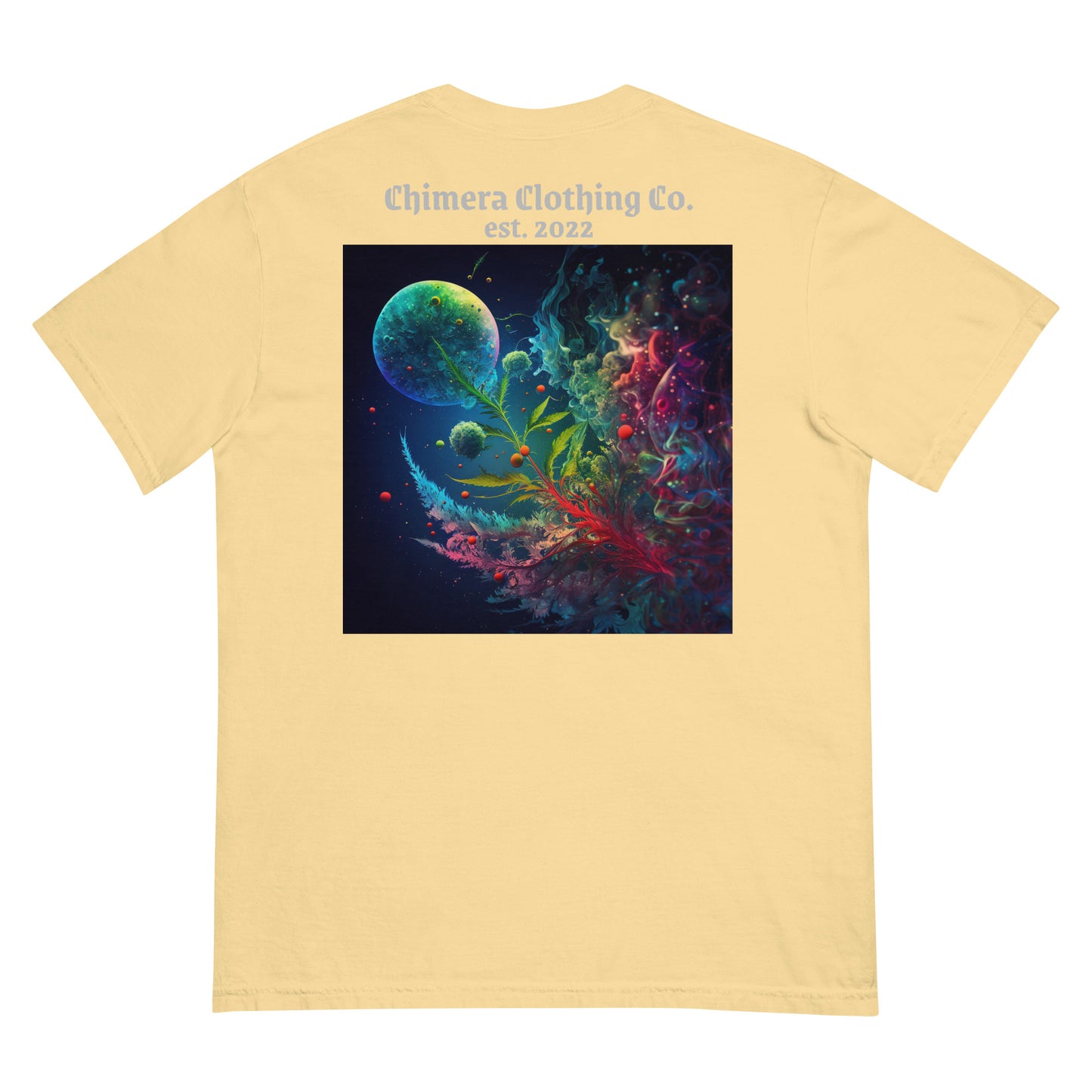 Space Weed Men’s garment-dyed heavyweight t-shirt