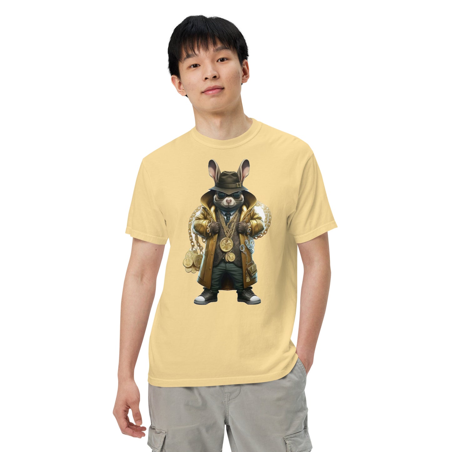 Undercover Rabbit Men’s garment-dyed heavyweight t-shirt