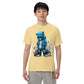 Blue Bands the Cat garment-dyed heavyweight t-shirt